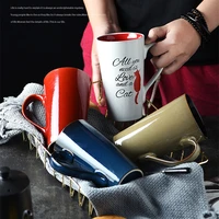 500ml ceramic mugs coffee mugs travel mug mug coffee cup tea mug water cup anniversary gifts for husband g050
