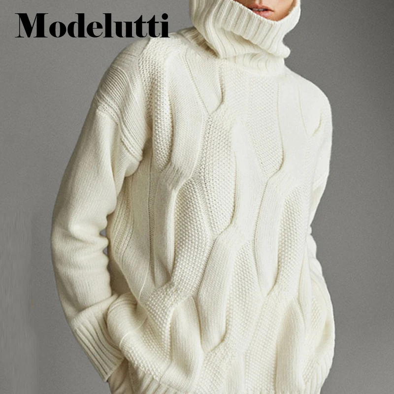 Фото Женский свитер-водолазка в английском стиле | Женская одежда