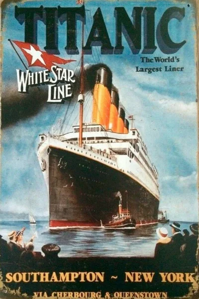 

Металлический настенный плакат Titanic, настенный Декор для дома, офиса, бара, паба, детской кофейни, отеля, мужской пещерный клуб