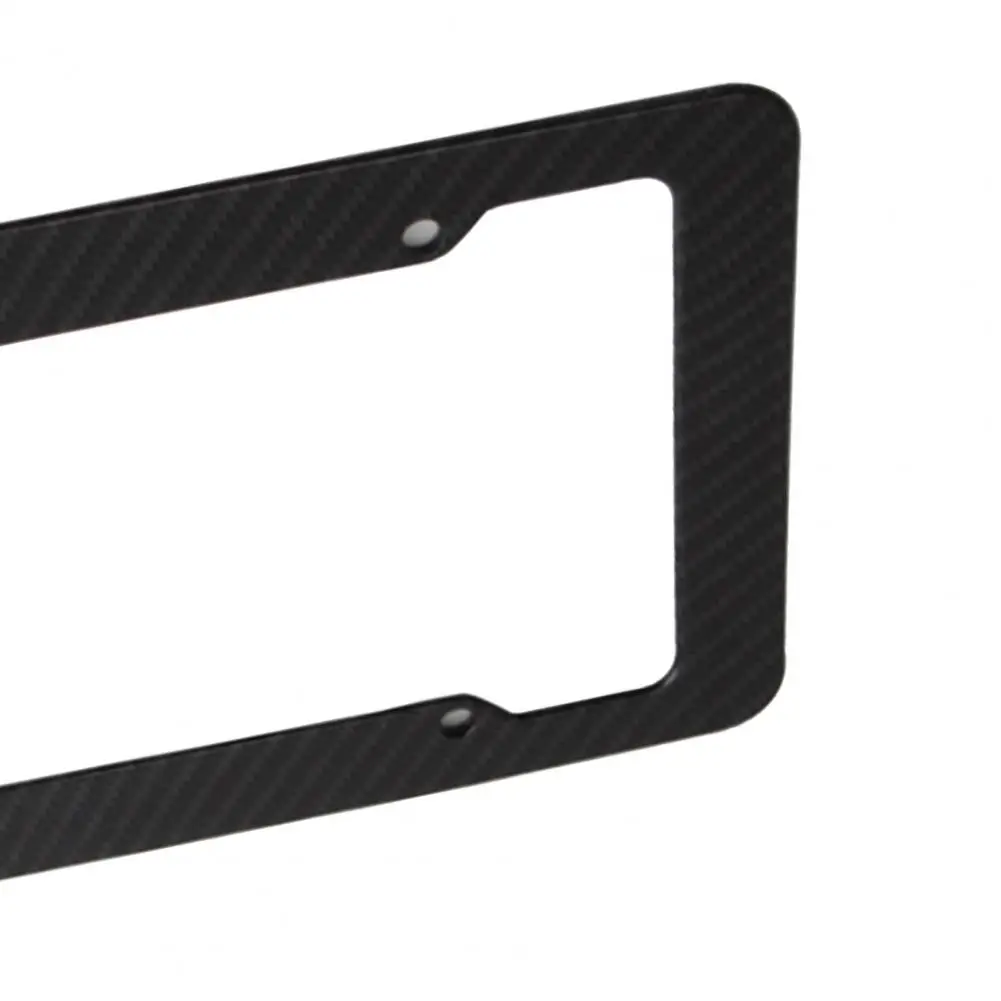 

50%HOTCarbon Fiber License Plate Frame Replacement Universal License Plate Holder for US Vehicles