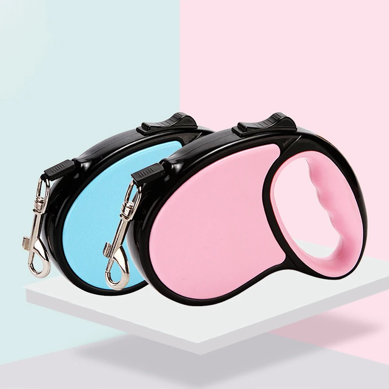 

3m/5m Retractable Dog Leash Belt Portable Pet Roulette Leashes Rope Outdoor Training Strap Dog Lead for Small Medium Large Dogs