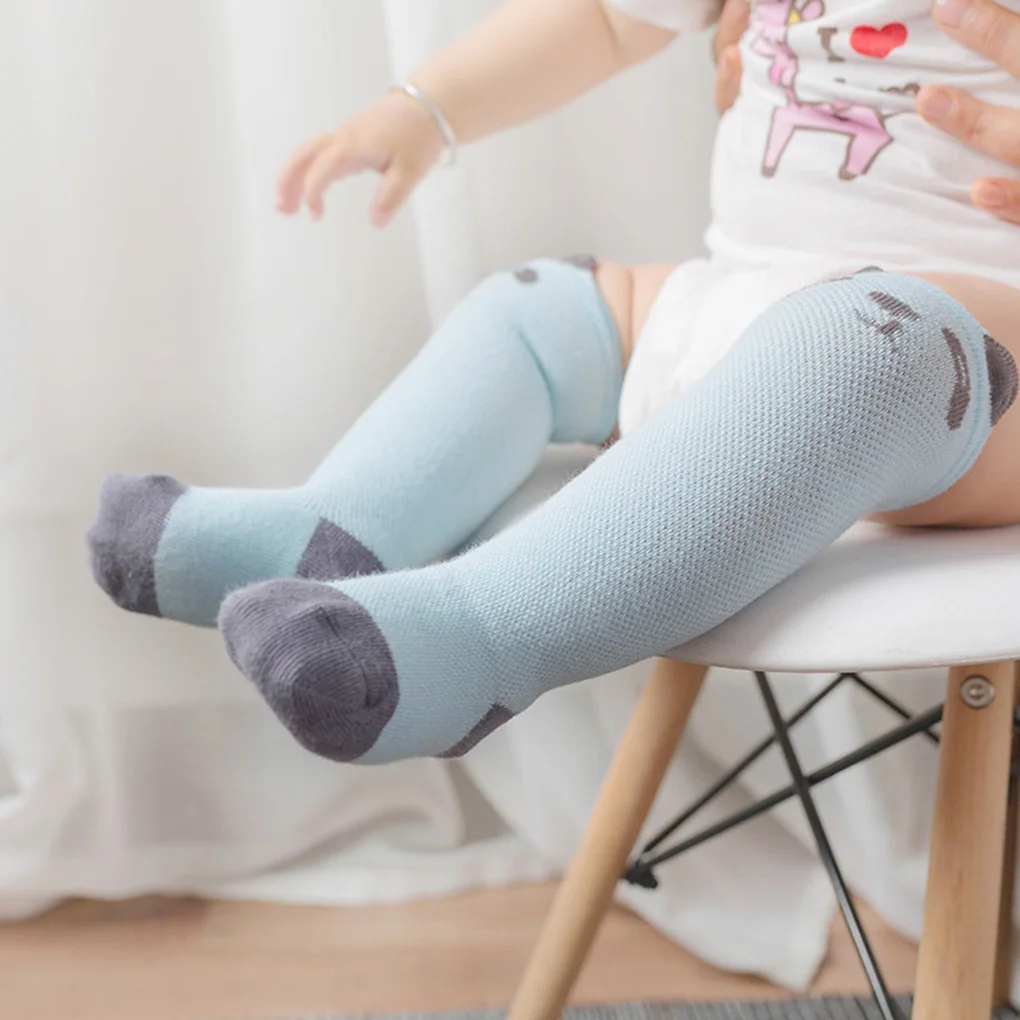 3 пары Осенние гольфы для маленьких девочек хлопковые носки в сетку