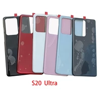 10pcs back glass for samsung galaxy s20 plus s20 ultra 5g g980f g981 g985f g988f battery cover rear door housing case