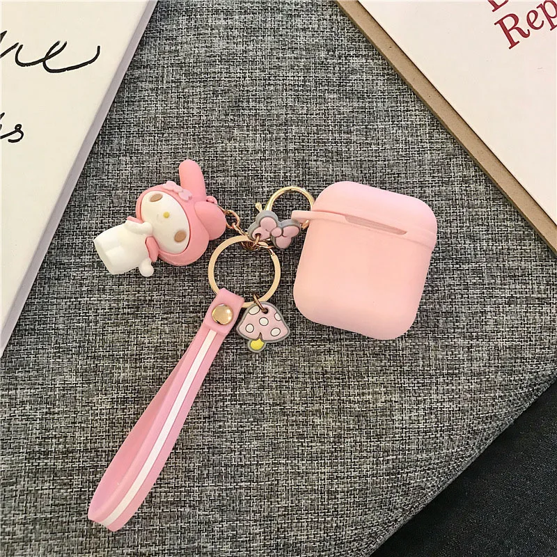 Чехол для Apple AirPods с милым рисунком пудинга собаки чехол наушников s Airpods 2 защитный