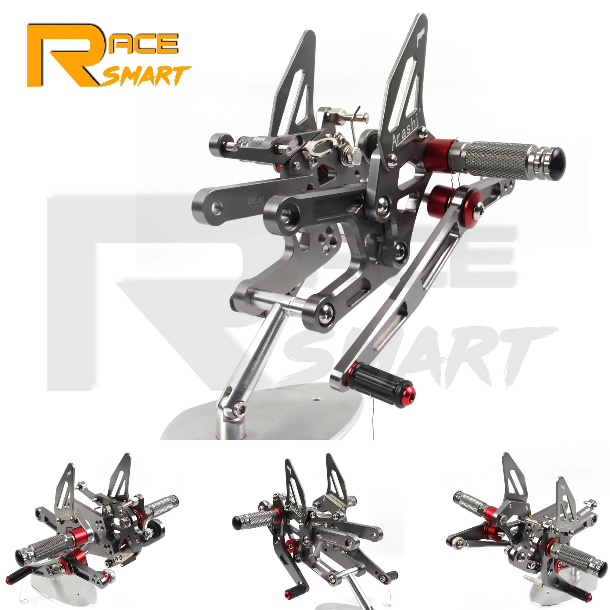 Мотоциклетные Задние подножки аксессуары для YAMAHA YZF R6 2017 2018 2019 R 6 YZFR6 с