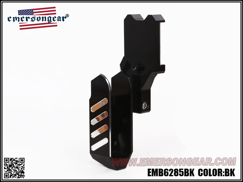 Emerson МАОСП IPSC USPSA 3-кобура пистолета GLOCK CZ 1911 SV/ИППП AA Стиль Алюминий Страйкбольное ружье Принадлежности для охоты черный