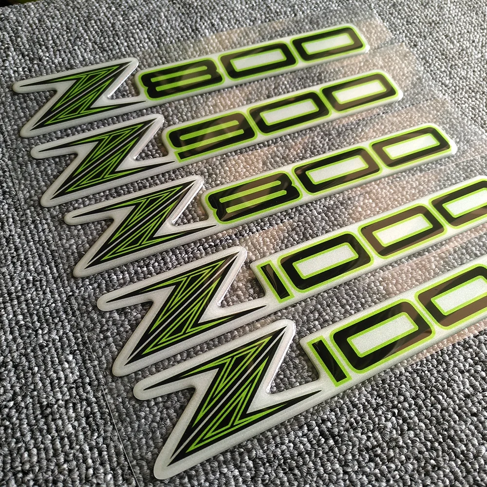 

Motorcycle For Kawasaki Z125 Z250 Z300 Z400 Z650 Z750 Z800 Z900 Z1000 ABS Z H2 Decal Stickers Z Shape 3D Tank Pad Emblem Logo