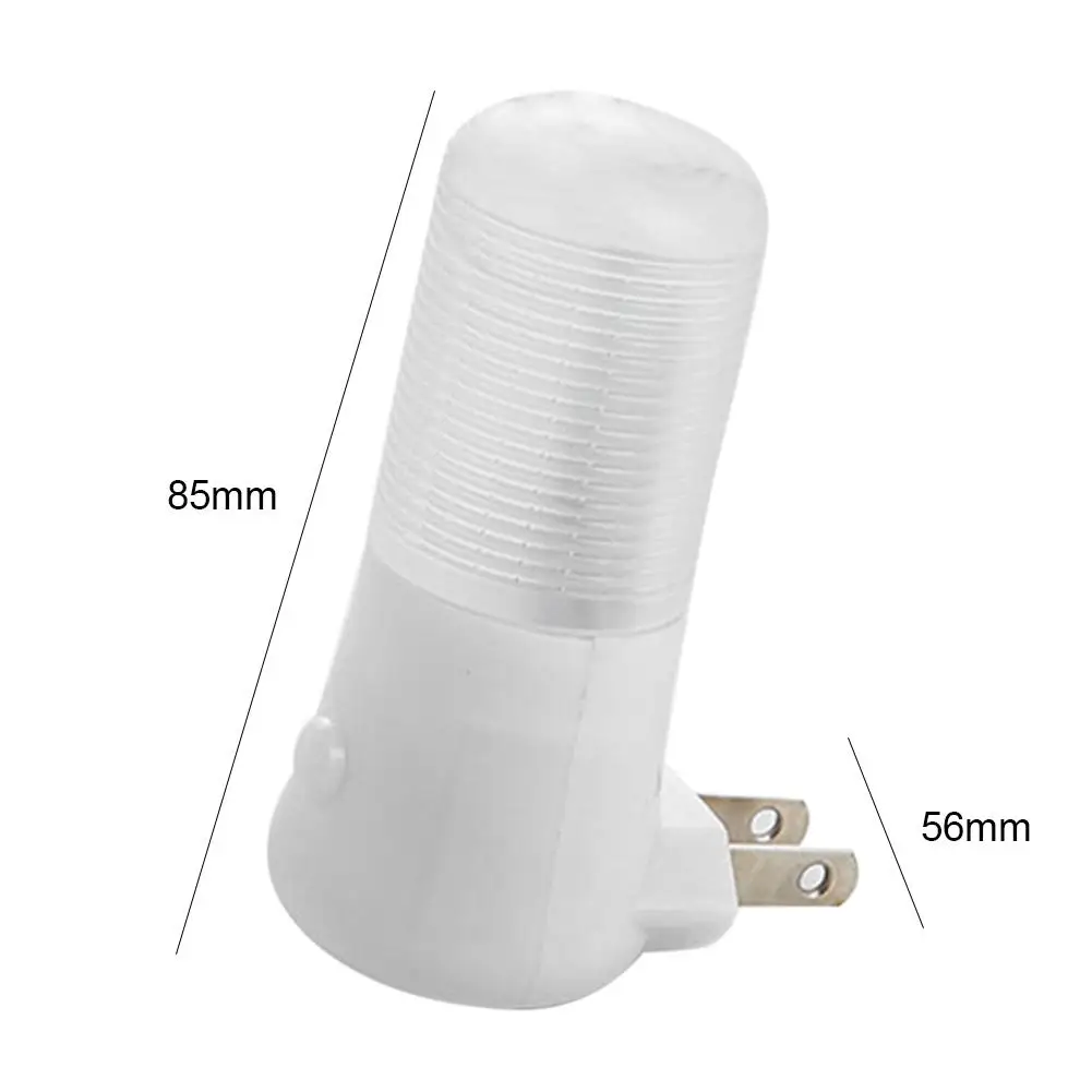 

LED Night Light 3W Wall Socket Plugged in 4 LEDs Switch Night Light Bedside Lamp with On/Off Switch Bedroom Bedside Lamp
