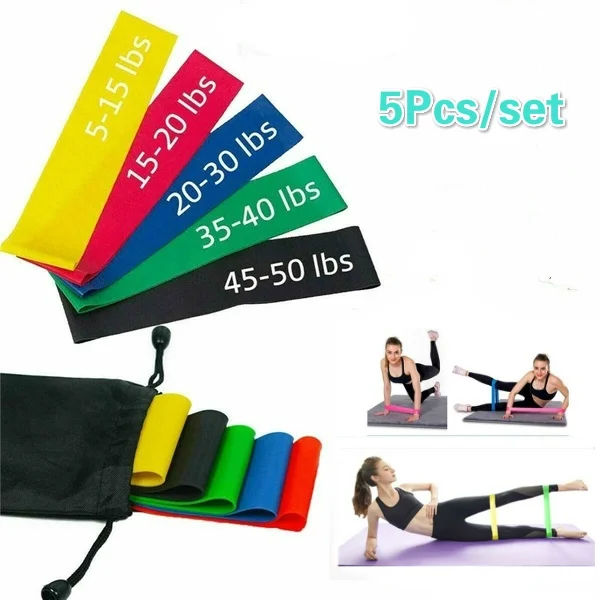 

Resistance Bands Gomas Elasticas Fitness Elastique Sport Mini Band Set Musculation Gumy Treningowe Deportiva Do Cwiczen Expander