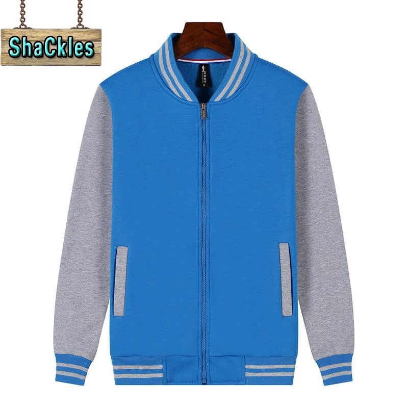 

Plush zipper baseball uniform brand men's spring and autumn women's casual fashion sports shirts men's sports shirt tops
