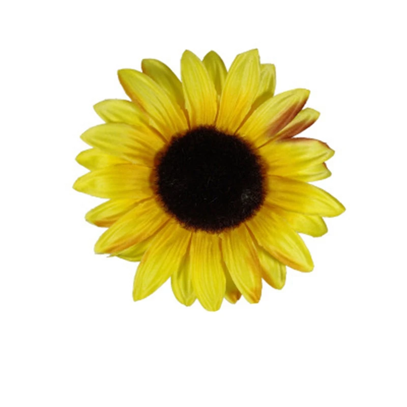 

30PCS Silk Sunflower Artificial Flowers Head for Wedding Home Decoration DIY Wreath Scrapbooking Fake Flowers