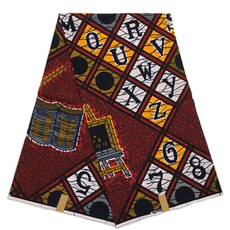 Африканские Восковые принты ткань высокого качества 100% хлопок Горячая
