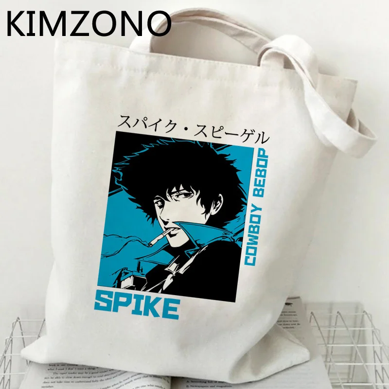 

Cowboy Bebop shopping bag grocery shopping shopper bolsas de tela bag boodschappentas woven bolsas reutilizables sac tissu