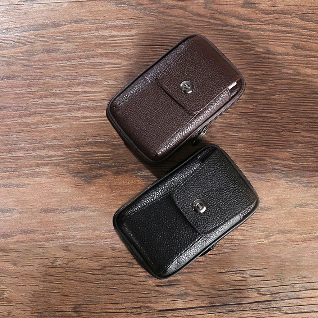 Мужской водонепроницаемый однотонный маленький кошелек держатель для карт