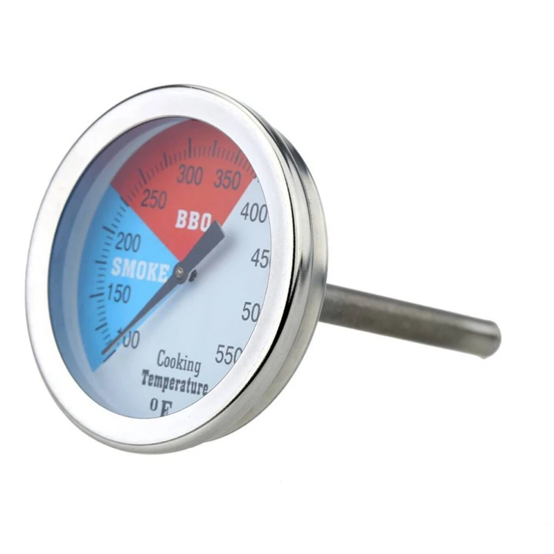 Thermometer Handheld Analog Stainless Steel Bbq Smoker Pit Grill Oven Food Meat Temp Gauge Household Cooking Tools | Дом и сад