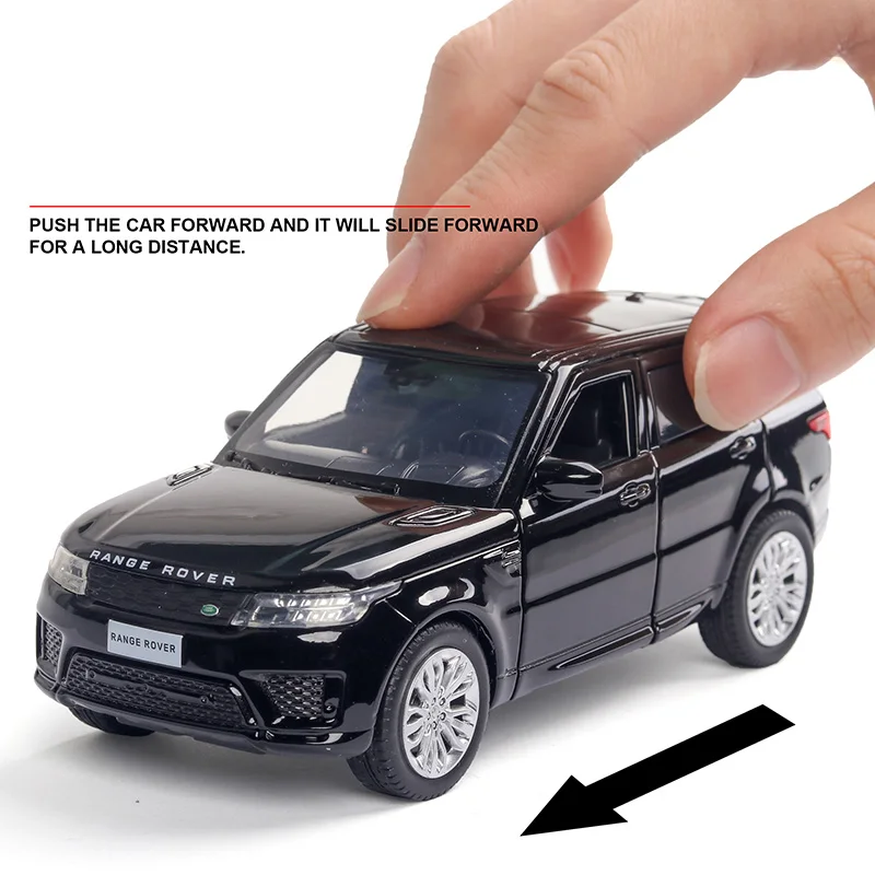 

Model SUV Car 1:32 Range Rover Sport Diecasts & Toy Vehicles Metal Alloy Simulation Pull Back Toys For Kids Gifts For Children