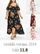 Vestido verano, женское Макси платье с коротким рукавом, открытыми плечами, с цветочным принтом, летнее платье больших размеров, длинное сексуальное платье
