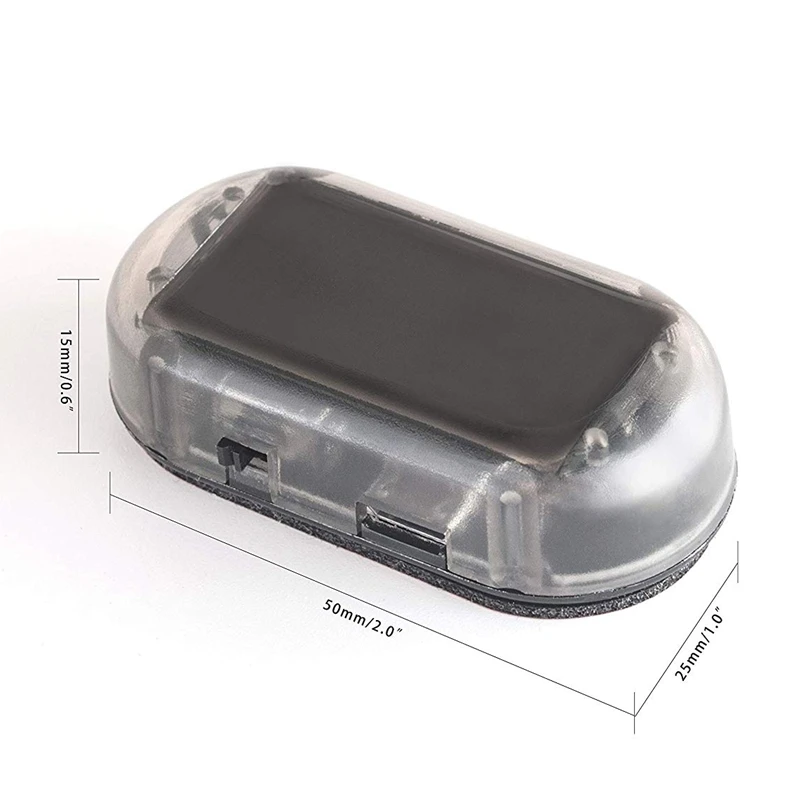 Автомобильный светильник на солнечной энергии с имитацией манекена