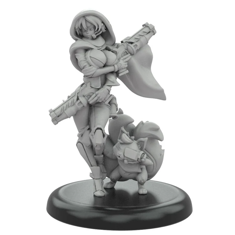

Resin Model Kit figure GK, Infiltrator Candy, Female fighters sought-after, Science fiction, Unassembled and unpainted kit