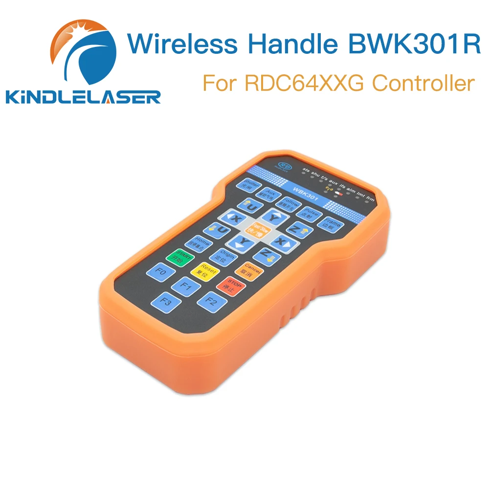 

Беспроводная ручка KINDLELASER Ruida BWK301R BWK301T для лазерного контроллера CO2 RDC6442G RDC6442S RDC6432G