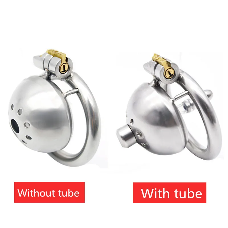 Мужская клетка верности со съемным уретральным звуком устройство из нержавеющей