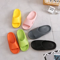 women thick platform slippers summer beach eva soft sole slide sandals leisure men ladies indoor bathroom anti slip shoes 2021