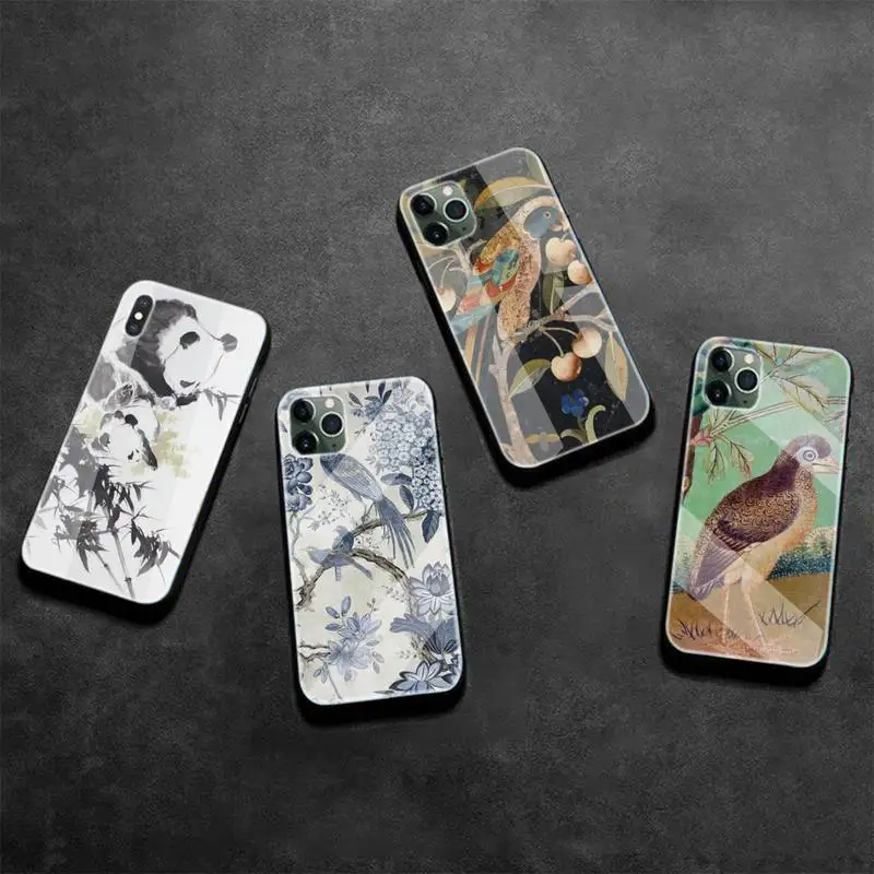 

National Treasure Cartoon Pictures Phone Case Tempered Glass For Iphone6plus 6S 7 7plus 8 X XS XSmax XR 11 12 Pro Max 12mini