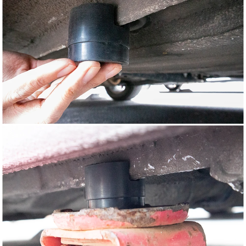 Vehicle Maintenance Tool Portable Slotted Rubber Support Block Car Lifting Jack Pad Adapter Protector For Lexus Subaru VW Volvo |