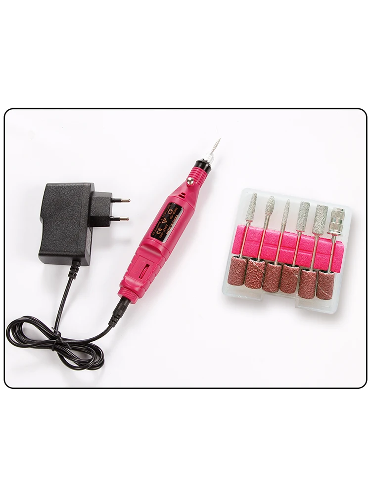 Professional Electric Manicure Machine Pen Nail Drill Bit Kit Milling Cutters Nail Art Cuticle Gel Remover Nail File Nail Tools
