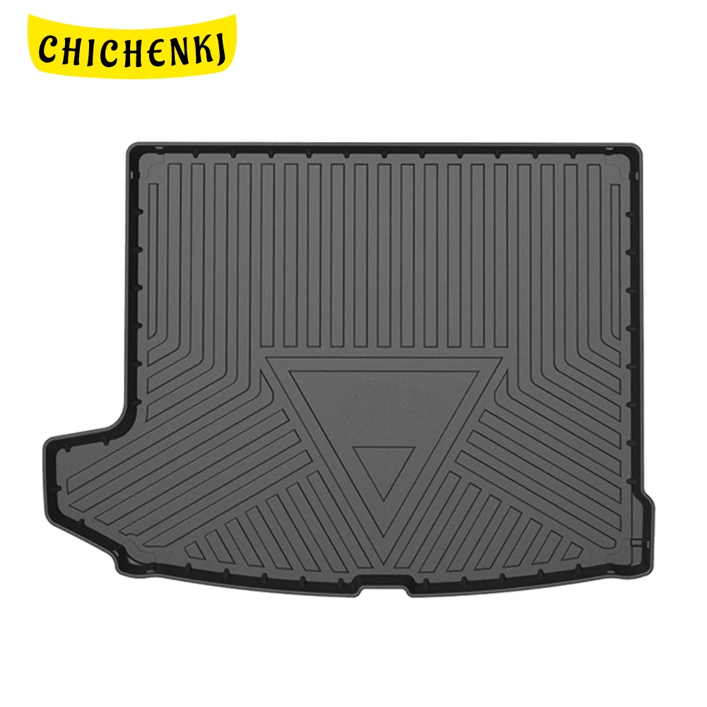 

For Volvo XC60 2018-2021 Auto Car Cargo Liner All-Weather TPE Non-slip Trunk Mats Waterproof Boot Tray Trunk Carpet Accessories