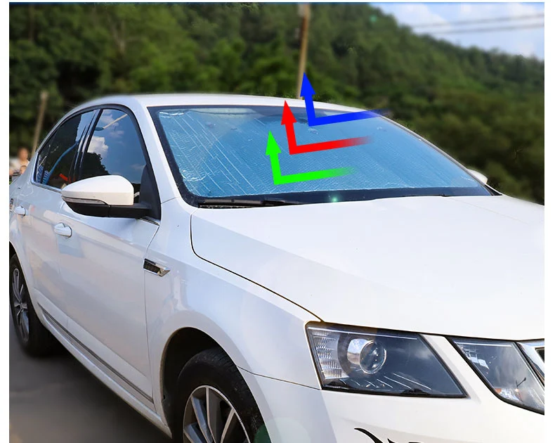 Lsrtw2017 окна автомобиля козырек от солнца коврик теплоизоляция для Skoda Octavia A7 аксессуары для интерьера