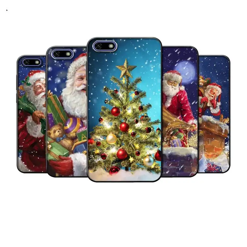

Christmas New Year Phone Case For Xiaomi Mi5 Mi6 Mi8 Mi9 Mi10 F1 X Se Lite Pro Note Mix 2 3 10 Cover