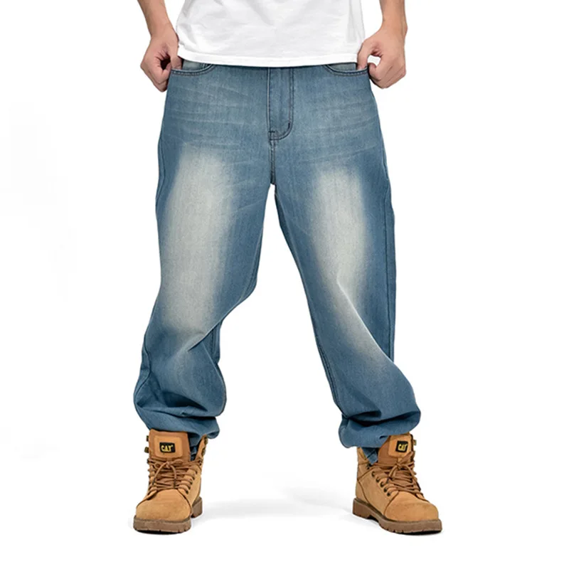 Большие размеры 30 46 размера плюс средняя джинсовая рваная юбка все матч