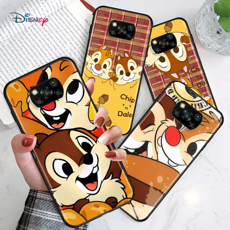 

Disney Cartoon Animation Cute Chip Dale For Xiaomi Poco C3 M3 M2 X3 NFC X2 F3 F2 F1 Mi Play A3 A2 Pro TPU Silicone Phone Case