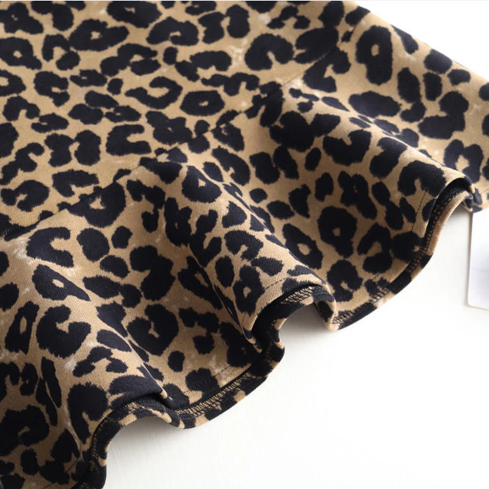 

FairyShely Sexy Leopard High Waist Midi Skirt Female 2021 Autumn Winter Korean Plus Size Fashion Casual Wrap Skirt Elegant 4XL
