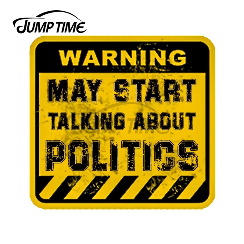 

Водостойкая виниловая наклейка JumpTime для автомобиля, 13x11,6 см