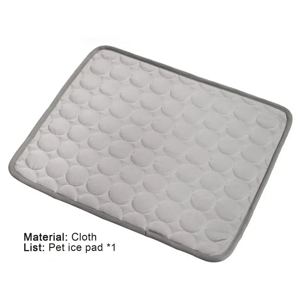 

HOT SALES!!!Cooling Mat Square Shape Breathable Washable Dog Cooling Mat for Summer