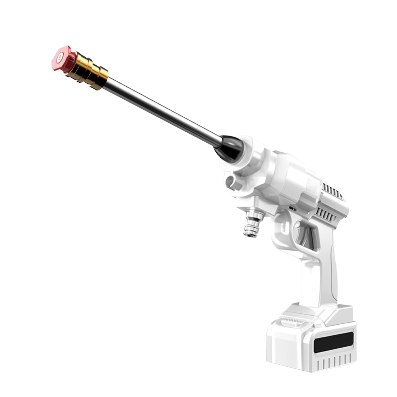 

4YANG Cordless Pressure Washer 400PSI Portable Power Washer Multi-Function Electric Cleaner with 6-in-1 Nozzle for Car Cleaning