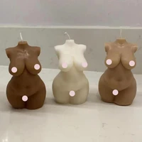 sexy woman silicone body molds thick curvy figure 3d candle moulds making diy soap candle chocolate plaster craft home decor