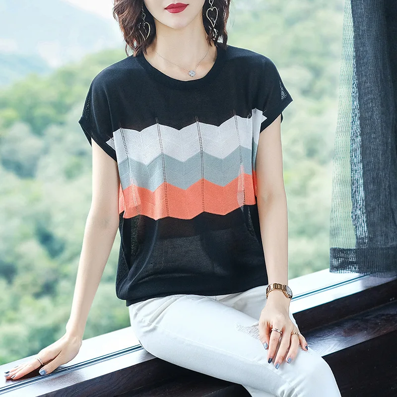 

2020 Summer Fashion khaki orange T Shirt Women Woman Tshirt