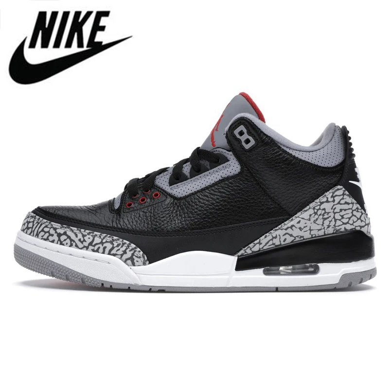 

Air AJ 3 Men Basketball Shoes Court Purple UNC AJ 3 Original Outdoor Breathable Comfortable Sneakers Shoes 40-46