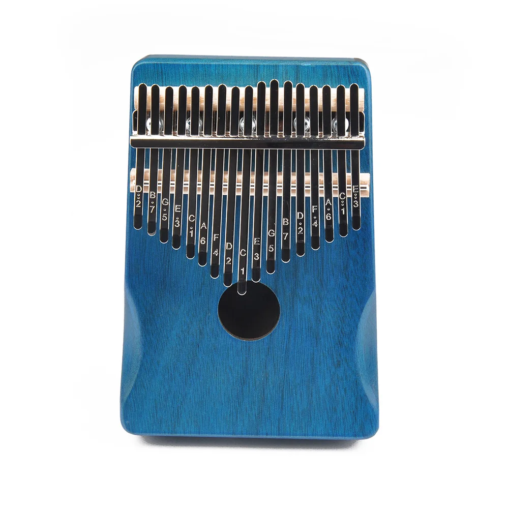 17 клавиш Kalimba дерево акации Пальчиковое пианино Mbira музыкальный инструмент