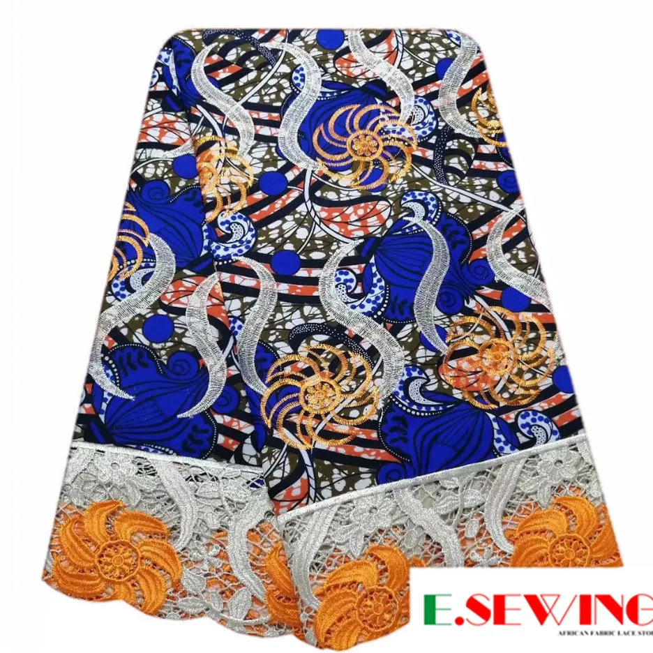 Африканские Восковые печатные ткани настоящий воск принты реальный Нигерия wrappa