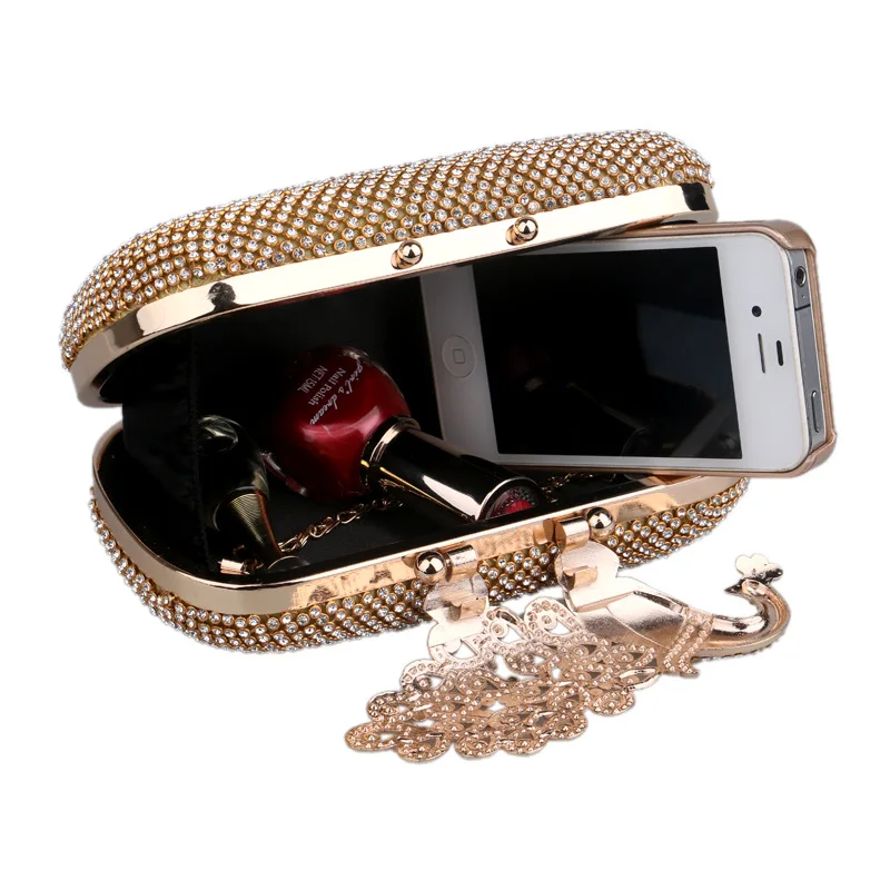 

Набор продуктов для детонации, сумка для ужина, дамская модная сумка для банкета, сумочка с павлином, вечерние сумки