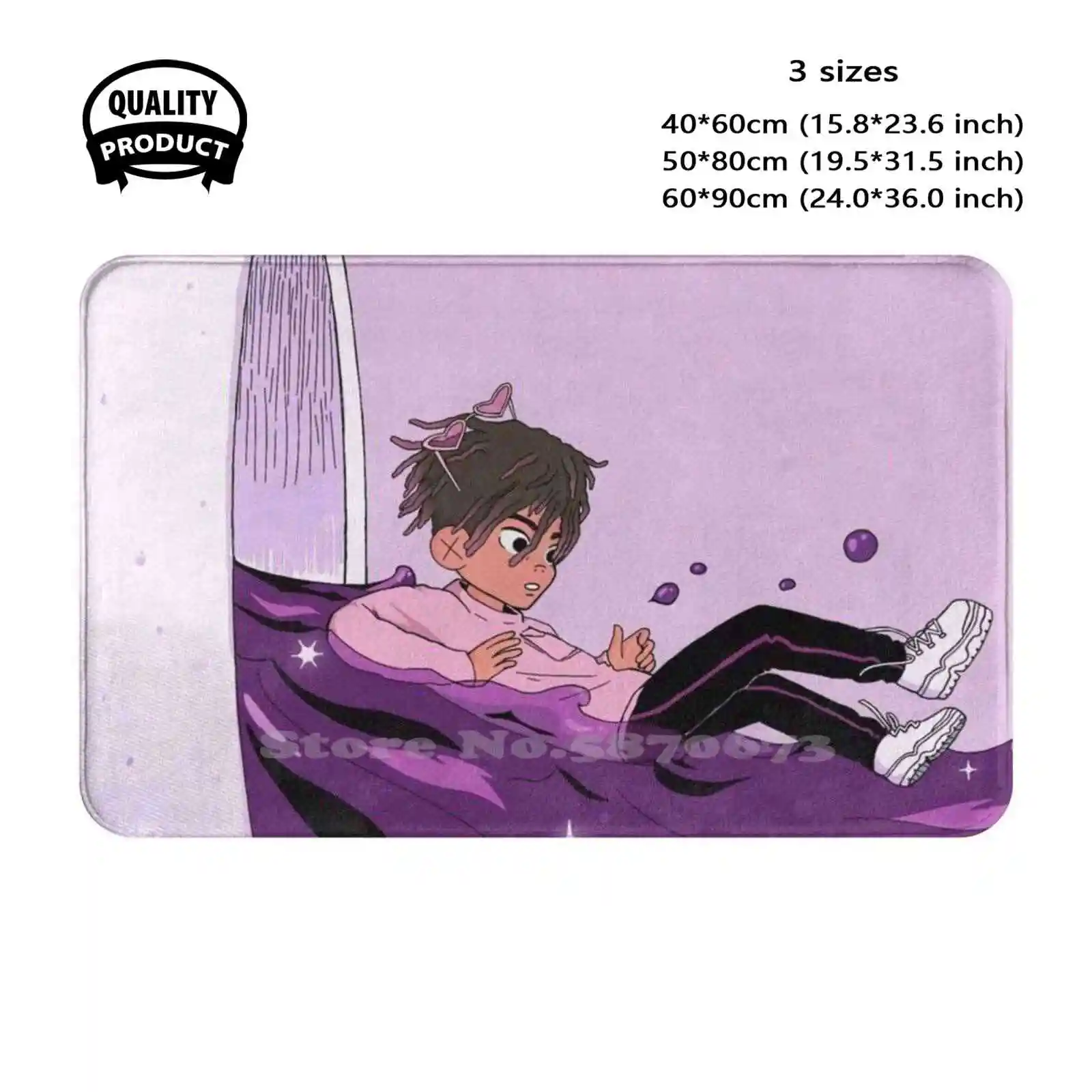 Iann-розливающая мягкая подушка домашний коврик дверной женское промышленное