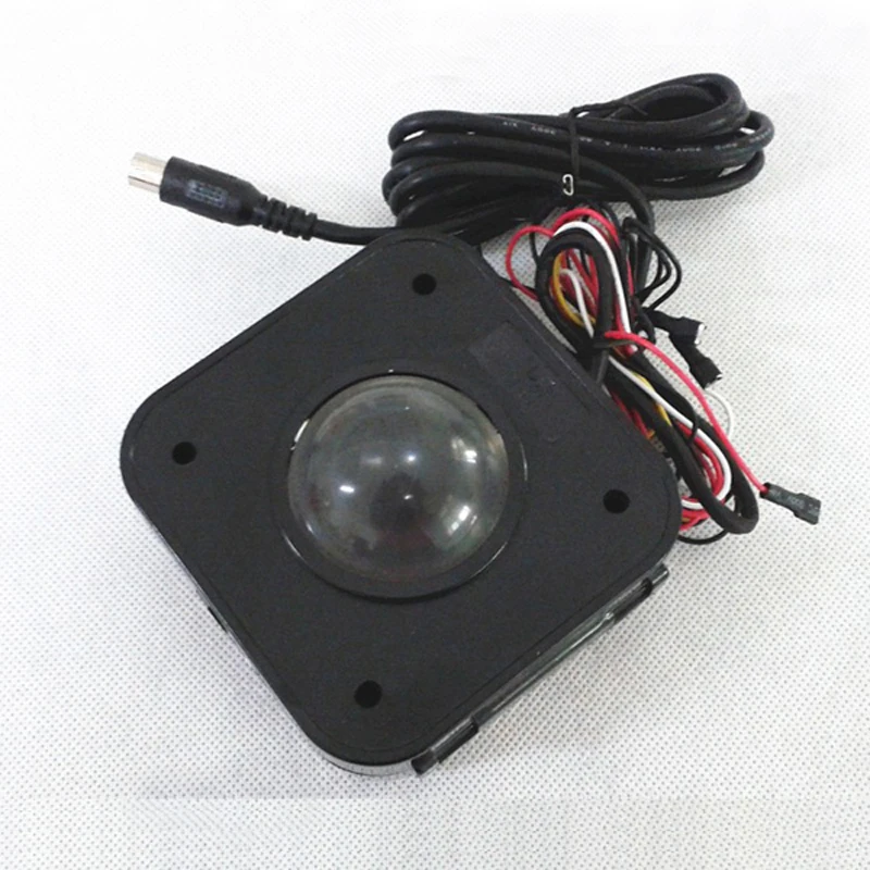Аркада 4 5 см подсветкой светодиодный Trackball мышь PS/2 PCB разъем для Jamma mame игровых