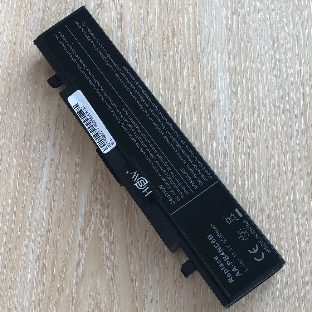 6 ячеек аккумулятора AA-PB2NC6B для samsung R560 Q210 R40 R45 R510 R60 R610 R65 R70 R700 R710 X360 X460 X60 |