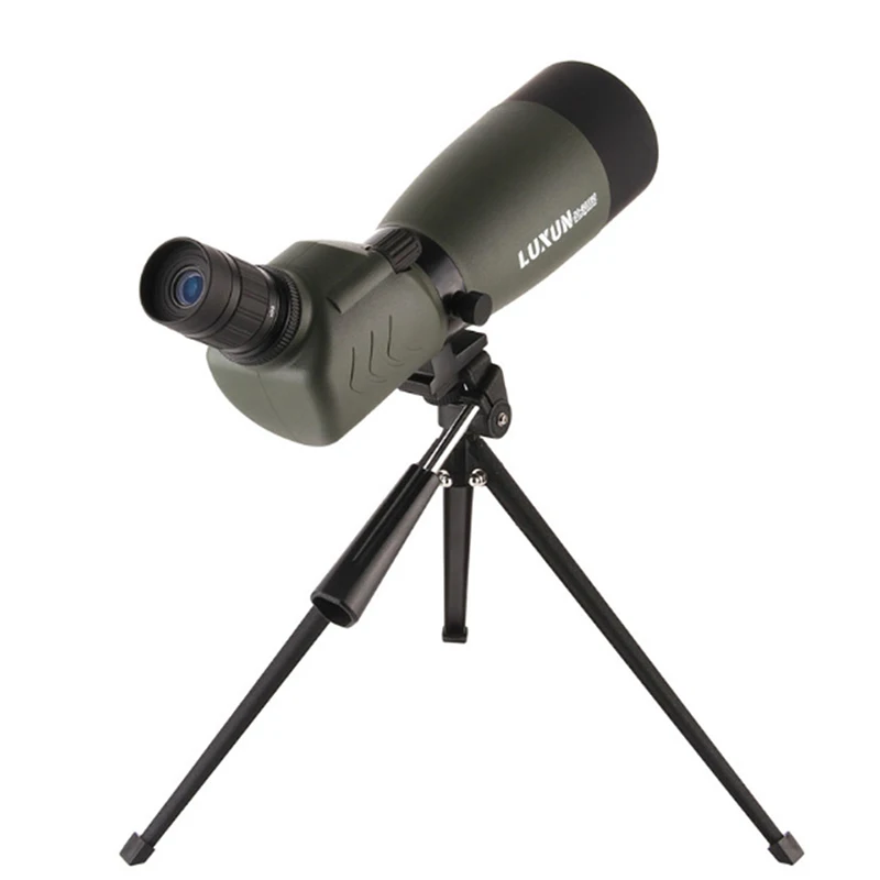 

Spotting Scope 20-60x60 Zoom Telescope BAK4 Prism Waterproof 45-Degree Angled Hunting Monocular W/Tripod