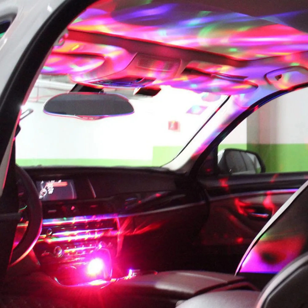 

Car USB Ambient Light Led USB Interface Holiday Party Atmosphere Interior Dome High Quality And Durable Car Decoration Lights