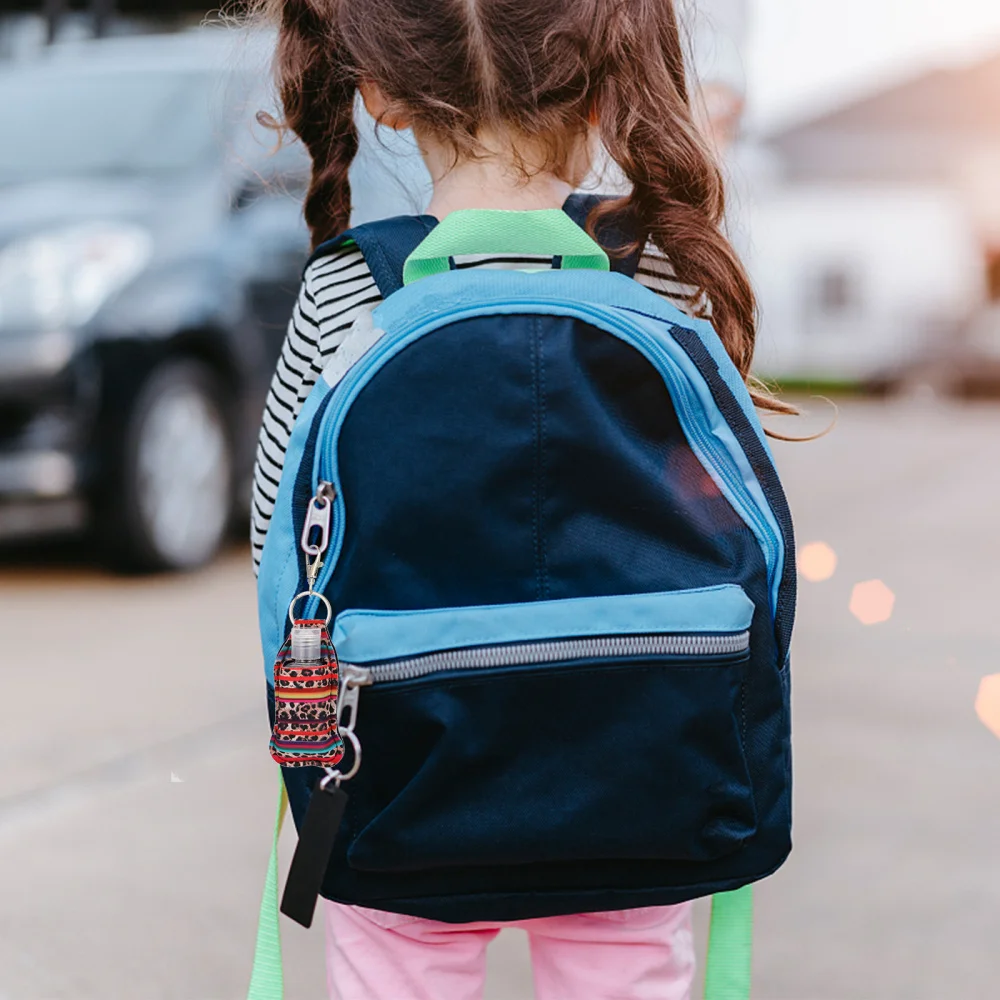 

36pcs Portable Refillable Hand Sanitizer Bottles with Keychain Holder Cover Case